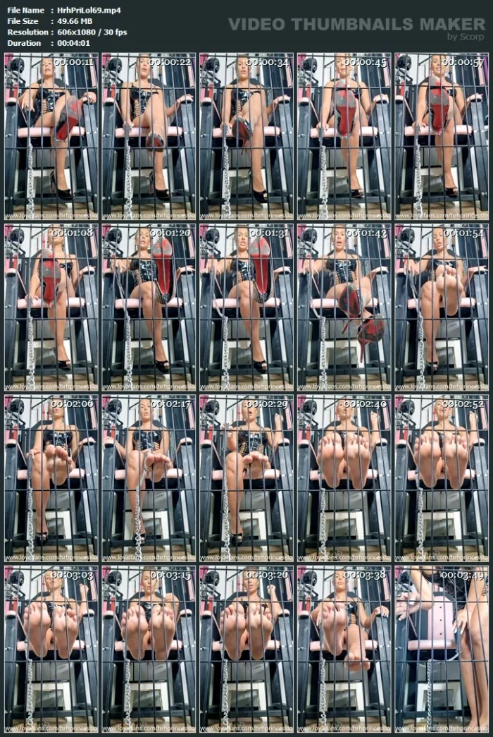 POV Locked And Confined In My Cage - HRH PRINCESS LOLA - MP4