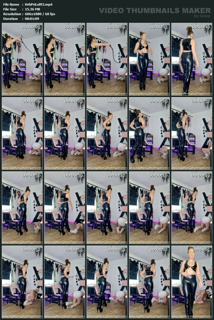 Whipping And Ballbusting, Such A Great Combo! - HRH PRINCESS LOLA - MP4