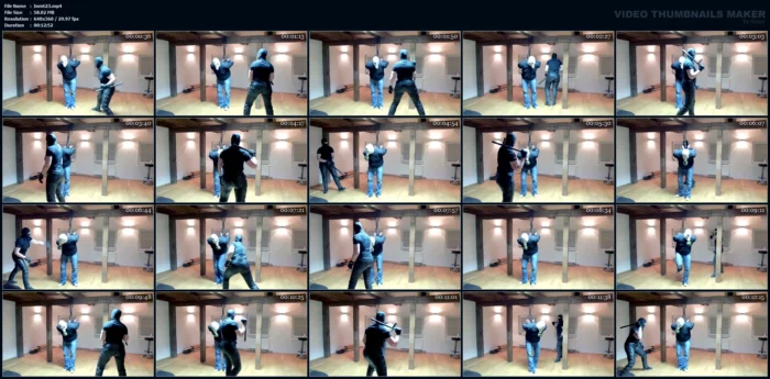 Tonfa Beating - INMATE FETLIFE - MP4