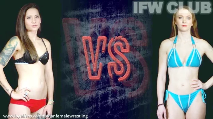Ifw155 - Lilu Vs Beatrice - ITALIAN FEMALE WRESTLING - MP4