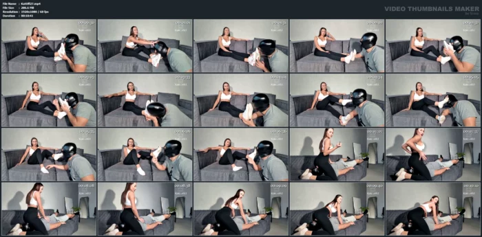 Sneakers & Socks Humiliation - KATE OFFCL - MP4