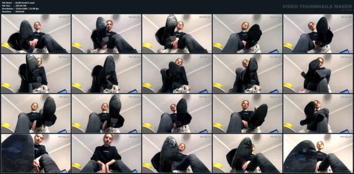 Boot Domination! - KATHRYNNE FEET GODDESS / MISS KATRIN - MP4