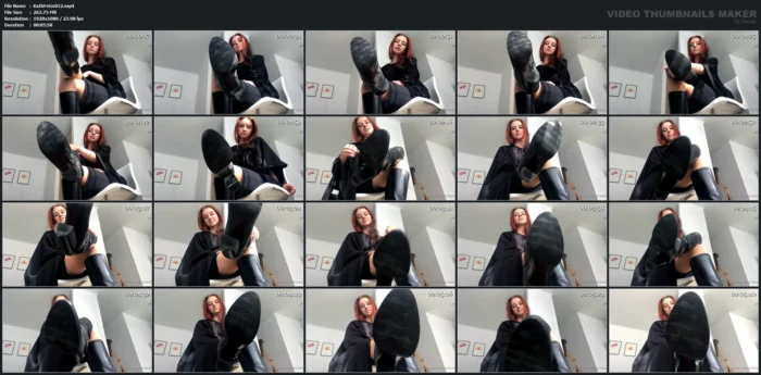 Boot Domination! 2 - KATHRYNNE FEET GODDESS / MISS KATRIN - MP4
