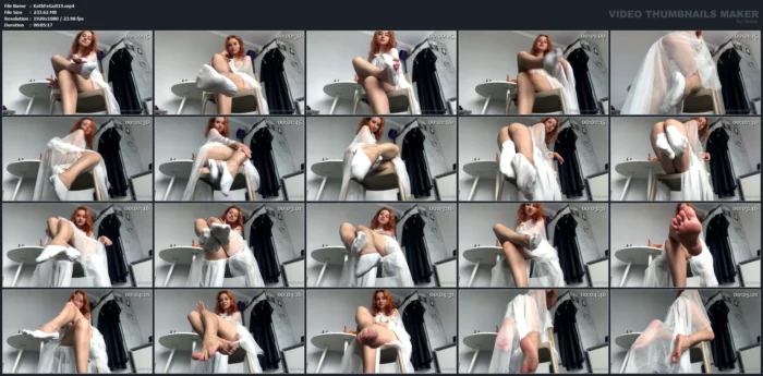 Bringing Feet Tease! - KATHRYNNE FEET GODDESS / MISS KATRIN - MP4