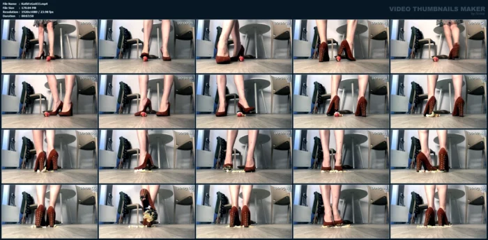 Crush Egg! - KATHRYNNE FEET GODDESS / MISS KATRIN - MP4