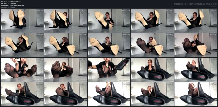 Dont Touch My Feet But You Can Sniff! - KATHRYNNE FEET GODDESS / MISS KATRIN - MP4