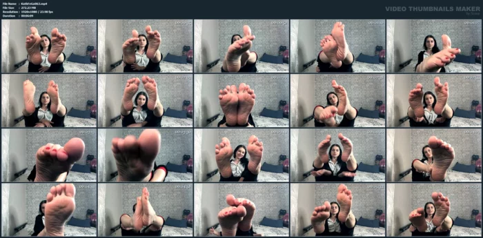 Feet Domination, JOI, Countdown! - KATHRYNNE FEET GODDESS / MISS KATRIN - MP4