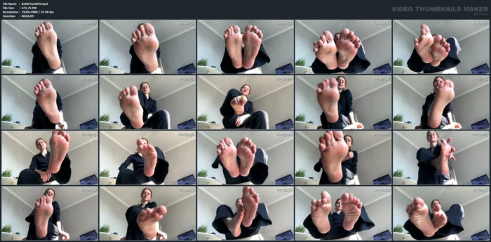 Feet JOI - KATHRYNNE FEET GODDESS / MISS KATRIN - MP4