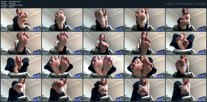 Foot Dom! - KATHRYNNE FEET GODDESS / MISS KATRIN - MP4