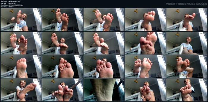 Foot Domination! - KATHRYNNE FEET GODDESS / MISS KATRIN - MP4