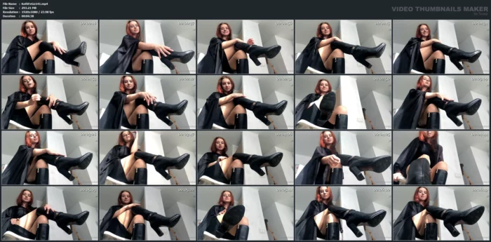 Paintfully Love! - KATHRYNNE FEET GODDESS / MISS KATRIN - MP4
