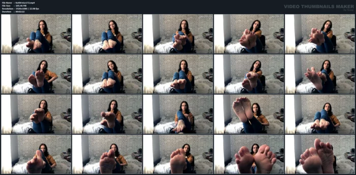 Snap-Snap! Wiggle - Wiggle-Wiggle! - KATHRYNNE FEET GODDESS / MISS KATRIN - MP4