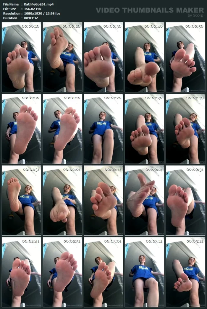 Worship! 2 - KATHRYNNE FEET GODDESS / MISS KATRIN - MP4