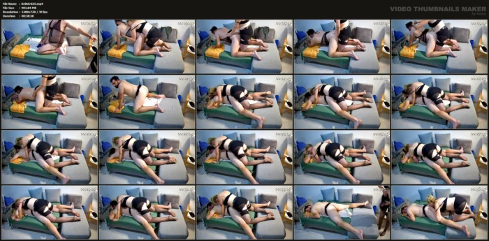 Czech Rimming Strapon Couple - KELLY AERICK / R0XY - MP4