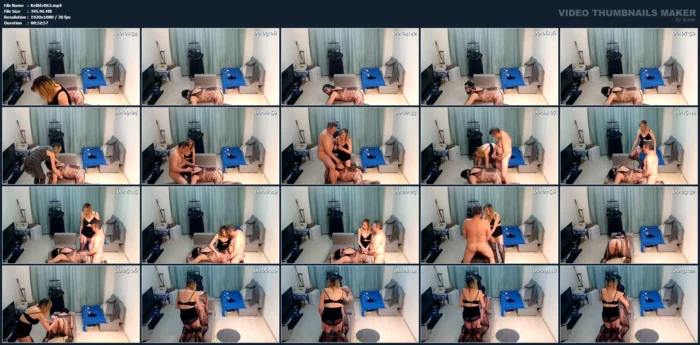 Cuckolding Husband Fucked In Front Of Wife - KELLY AERICK / R0XY - MP4