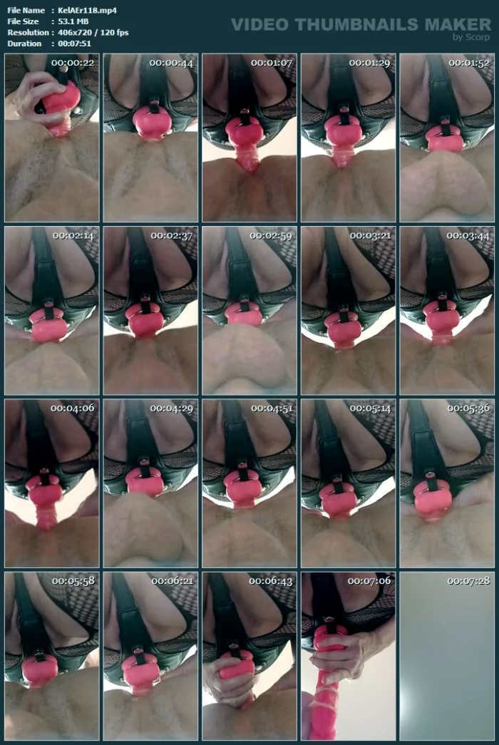 New Pink Strapon Flaky Test - KELLY AERICK / R0XY - MP4