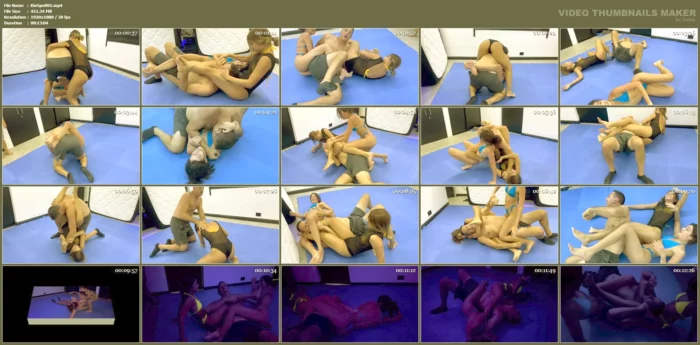 2 Sisters Vs 1 Man - 220 Pound Man Vs Two Women Whose Combined Weight Is 220 Pounds - KINKSPORTS - MP4