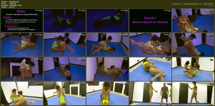 Elimination Tournament #8 - Yesenia Vs Monica - KINKSPORTS - MP4