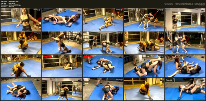 Fight 1 Single Elimination Tournament - #10 Laurab Vs #6 Jimena - KINKSPORTS - MP4