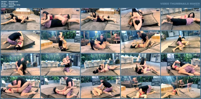 Laura B Vs Kevin Round 2 - Reverse Headscissors - KINKSPORTS - MP4