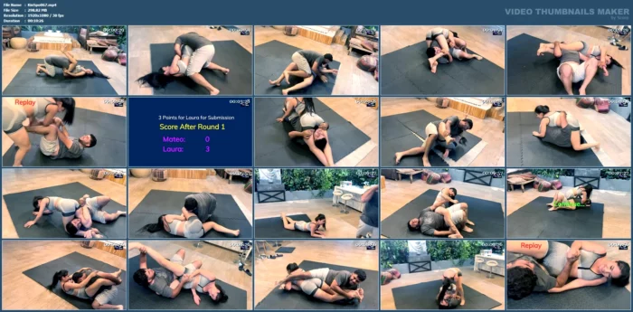 Laura Vs Mateo - My Girlfriend Can Beat You - KINKSPORTS - MP4