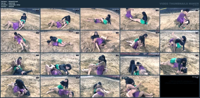 Laura Vs Valentina Round 3 - Figure-4 From Behind - KINKSPORTS - MP4