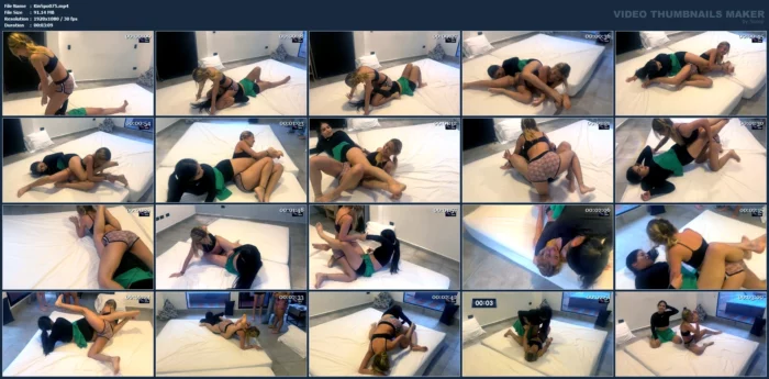 Laura Vs Valeria Round 2 - Valeria Schoolgirl Pin - KINKSPORTS - MP4
