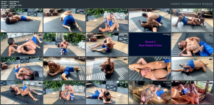 Leidy Vs Kevin - Bubble Butt Squeeze Challenge - Tap Or Nap? - KINKSPORTS - MP4