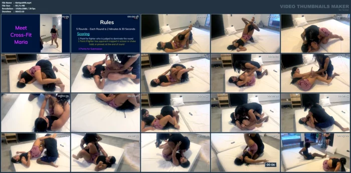 Maria Vs James Round 1 - Front Headscissor - KINKSPORTS - MP4