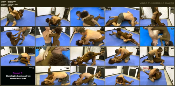 Monica Vs Kevin Full Match - KINKSPORTS - MP4