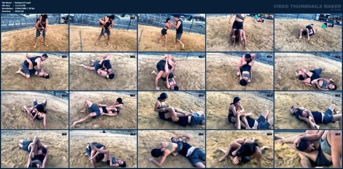 Sand Tournament 3rd Place Match - Kevin Vs Valerie - KINKSPORTS - MP4