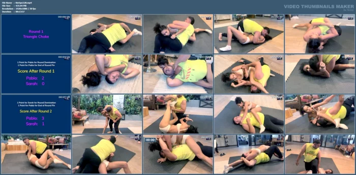 Sarah Vs Pablo - Python Vs Bear - KINKSPORTS - MP4