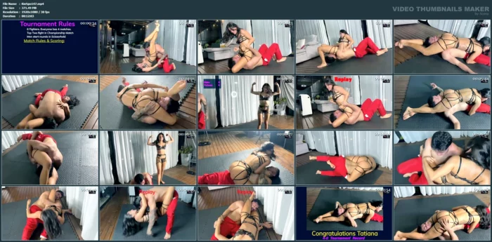 Tatiana Vs Eider - Boyfriend Vs Girlfriend Match! - KINKSPORTS - MP4