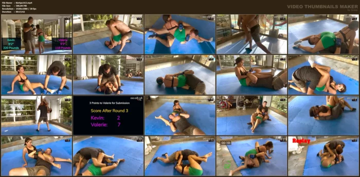 Valerie Vs Kevin - Bitter Rivals Collide - KINKSPORTS - MP4