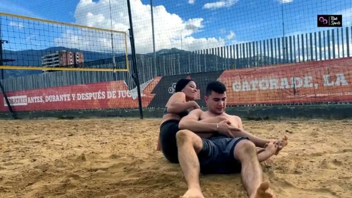Valerie Vs Manuel Round 1 - Front Headscissors - KINKSPORTS - MP4