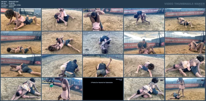 Yesenia Vs Kevin Round 5 - Schoolgirl Pin - KINKSPORTS - MP4