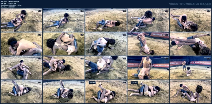 Yesenia Vs Manuel Round 2 - Side Bodyscissors - KINKSPORTS - MP4