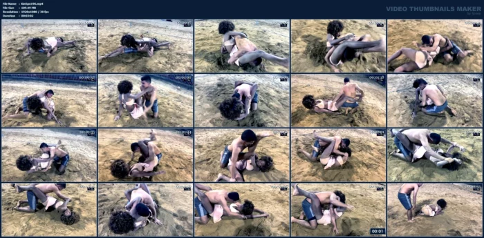 Yesenia Vs Manuel Round 3 - Reverse Headscissors - KINKSPORTS - MP4
