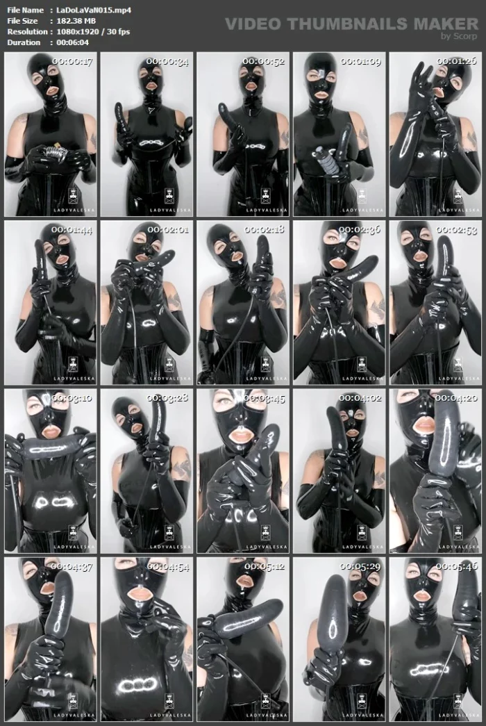 Anal Training Day - LADY VALESKA - MP4