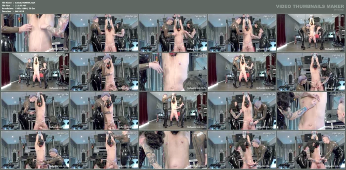 Big Ball Tease - LADY VALESKA - MP4