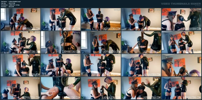 Bound Masked And Tormented - LADY VALESKA - MP4