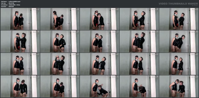 Cold Shower Teasing And Edging - LADY VALESKA - MP4