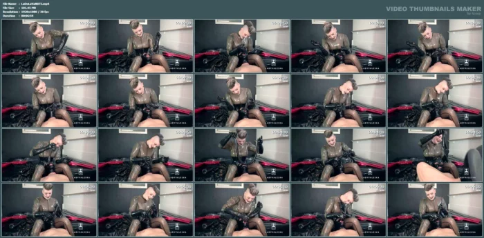Deep Throat Training For My Slut - LADY VALESKA - MP4