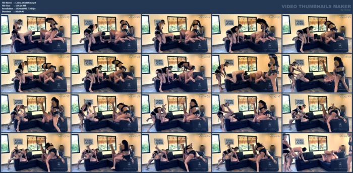 Double Sofa Fucking At The Wicked Retreat - LADY VALESKA - MP4