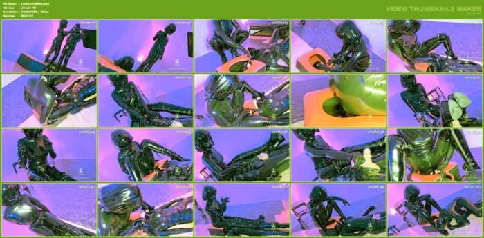 Facesitting By Latex Kigumuri - LADY VALESKA - MP4