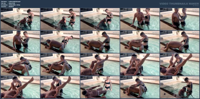 Fucked In The Pool - LADY VALESKA - MP4