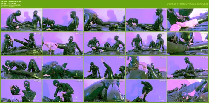 Gimp Cleans Sweaty Feet - LADY VALESKA - MP4