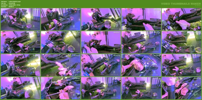 Gimp Ignored On The Fucking Machine - LADY VALESKA - MP4