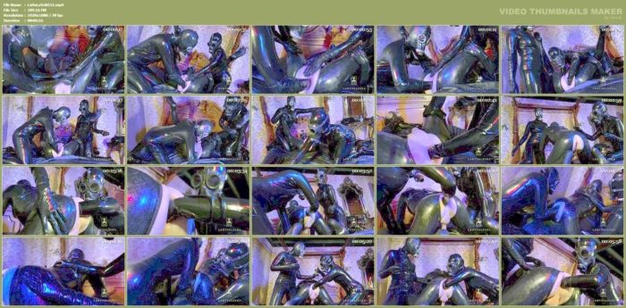 Heavy Rubber Fisting - LADY VALESKA - MP4