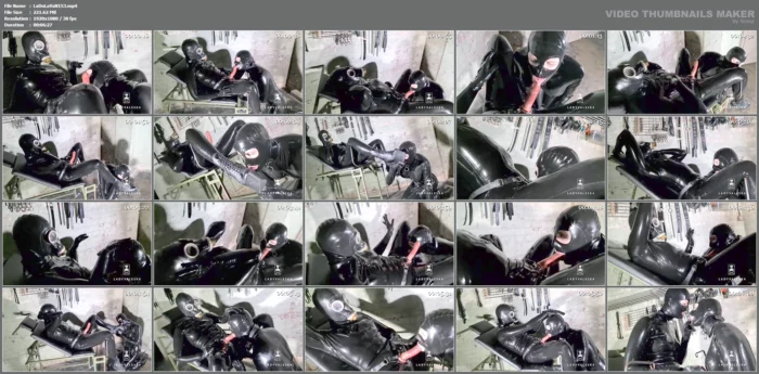 Heavy Rubber Strap On Worship - LADY VALESKA - MP4
